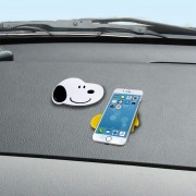 日本 MEIHO 汽車用SNOOPY WOODSTOCK頭型防滑墊