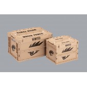 日本製造 MUGEN 無限 本田 專用尾箱雜物箱收納箱可摺疊箱單眼大眼沙色卡其色杏色 車中泊 露營用 ( 2種尺寸 )