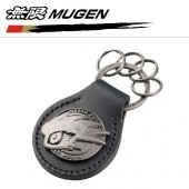 日本 MUGEN 無限 HONDA 本田 汽車用車匙扣大眼金屬皮質