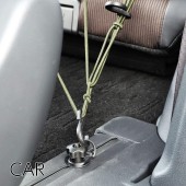 日本 OGC 汽車用路軌專用掛勾掛鈎固定器 ( 2個裝 )
