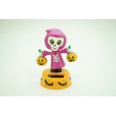 萬聖節 HALLOWEEN 骷髏骨 南瓜 太陽能 搖頭公仔 汽車擺設 家居 辦公室 店舖 擺設 裝飾
