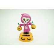 萬聖節 HALLOWEEN 骷髏骨 南瓜 太陽能 搖頭公仔 汽車擺設 家居 辦公室 店舖 擺設 裝飾