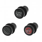 日本 PELLICID 汽車用點煙器孔保護蓋防塵套 ( 2個裝 ) 