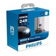 德國製 PHILIPS 飛利浦 汽車用 HID 氙氣車燈 6000K D4R 香港行貨 三年保養 ( 一對裝 )