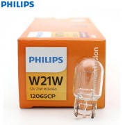 日本製 PHILIPS 汽車用 原裝 T20 W21W 12V 21W W3x16d 日行燈 指揮燈 單絲款 透明罩