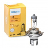 PHILIPS 汽車用 車頭燈 大燈 高燈 燈泡 12V H4 12342PRC1