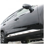 日本 豐田 TOYOTA RAV4 50系 汽車用車門底防撞不鏽鋼電鍍裝飾件 ( 4門裝 )