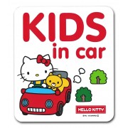 日本製 SANRIO 汽車用 HELLO KITTY 車身貼玻璃貼紙 BABY IN CAR