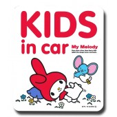 日本製 SANRIO 汽車用 MY MELODY 車身貼玻璃貼紙 BABY IN CAR