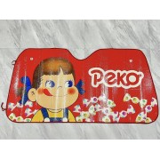 日本 不二家 PEKO 牛奶妹 汽車用擋風玻璃太陽擋隔熱擋