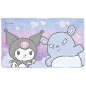 日本 SANRIO 汽車用KUROMI 圖案 磁石窗布窗簾防曬 一對裝