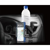日本 SEIKO 汽車用碳纖冷氣出風口專用杯架飲品架手機架電座