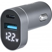 日本 SEIWA 汽車用 貨車用 12V 24V TYPE-C USB 手機充電器 點煙器 電壓顯示 48W