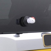 日本 SEIWA 汽車用HELLO KITTY 頭型尾水潑裝飾
