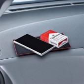日本 SEIWA 汽車用3D碳纖紅邊防滑墊