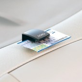 日本製造 SEIWA 汽車用咭片夾卡片座 