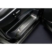 日本 SILKBLAZE 豐田 TOYOTA ALPHARD VELLFIRE 30系 專用 汽車用車內不鏽鋼腳踏板防花防滑裝飾 ( 4件裝 )