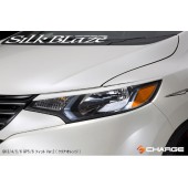 日本 SILKBLAZE 本田 HONDA JAZZ FIT GK 3 4 5 6 GP 車頭燈專用貼紙大燈貼紙 車燈貼紙 ( 橙色)