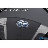 日本 SILKBLAZE TOYOTA 豐田車專用立體軚環章立體軚盤章 ( 2色可選 )
