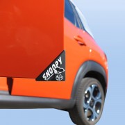 日本 SNOOPY 史努比 史露比 汽車用 車門 門邊 門角防撞條防撞貼 ( 2個裝 )