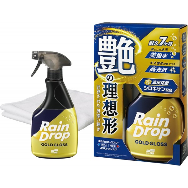 日本製 SOFT99 汽車用 車身鍍膜 玻璃鍍膜 RAIN-DROP 極艷鍍膜 水鍍膜 日本製 SOFT99 汽車用 車身鍍膜 玻璃鍍膜 RAIN-DROP 極艷鍍膜 水鍍膜