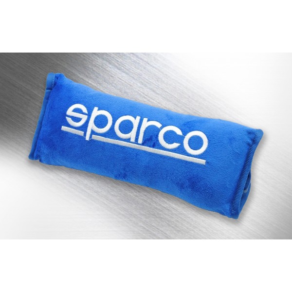 意大利 SPARCO 汽車用小童專用安全帶頸枕頭枕睡枕藍色