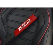 意大利 SPARCO 汽車用安全帶套 --- 紅色     