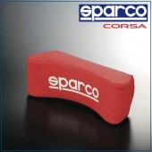意大利 SPARCO 汽車用C型超舒適賽車頸枕頭枕 - 紅色