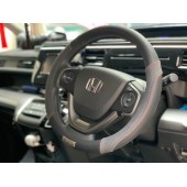 意大利 SPARCO 汽車用皮質絨面黑色紅線賽車軚環套軚盤套