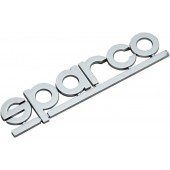 意大利 SPARCO 汽車用車尾章字章銀色電鍍車貼車章