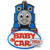 日本 THOMAS 火車頭 汽車用 車身 磁石 BABY IN CAR 車上有嬰兒 反光貼 裝飾警示貼