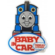 日本 THOMAS 火車頭 汽車用 車身 磁石 BABY IN CAR 車上有嬰兒 反光貼 裝飾警示貼