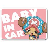 日本製 ONE PIECE 海賊王 BABY IN CAR 喬巴 Tony Tony Chopper 車上有嬰兒 汽車貼紙