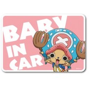 日本製 ONE PIECE 海賊王 BABY IN CAR 喬巴 Tony Tony Chopper 車上有嬰兒 汽車貼紙