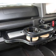 日本 TANIGUCHI SUZUKI JIMNY JB64 JB74 專用杯架手機座餐桌大啞黑色