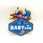 THOMAS 火車頭 汽車用尾玻璃 BABY IN CAR 車上有嬰兒 吸盤