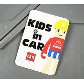 日本製 TOMICA LOGO KIDS IN CAR 車上有小童 人仔汽車貼紙