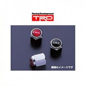 日本製 TOYOTA 豐田 TRD 原裝 汽車用金屬胎氣咀胎咀胎氣嘴 (4粒裝 ) 紅色黑色可選