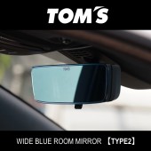日本 原裝 原廠 TOM’S 豐田 TOYOTA 汽車用車內中鏡倒後鏡藍鏡加闊鏡 TOMS ALPHARD VELLFIRE RAV4 CHR ESTIMA PREVIA SIENTA NOAH VOXY 