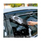 日本製造 WAKO 汽車用長型手柄洗車海綿海棉