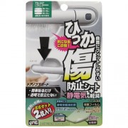 日本 YAC 汽車用透明除靜電通用防花貼 (一對裝)