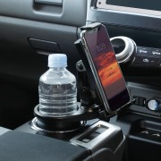 日本 YAC 汽車用車內杯架杯座飲品座手機座電話座手機架電話架IPAD架平板電腦架吸盤
